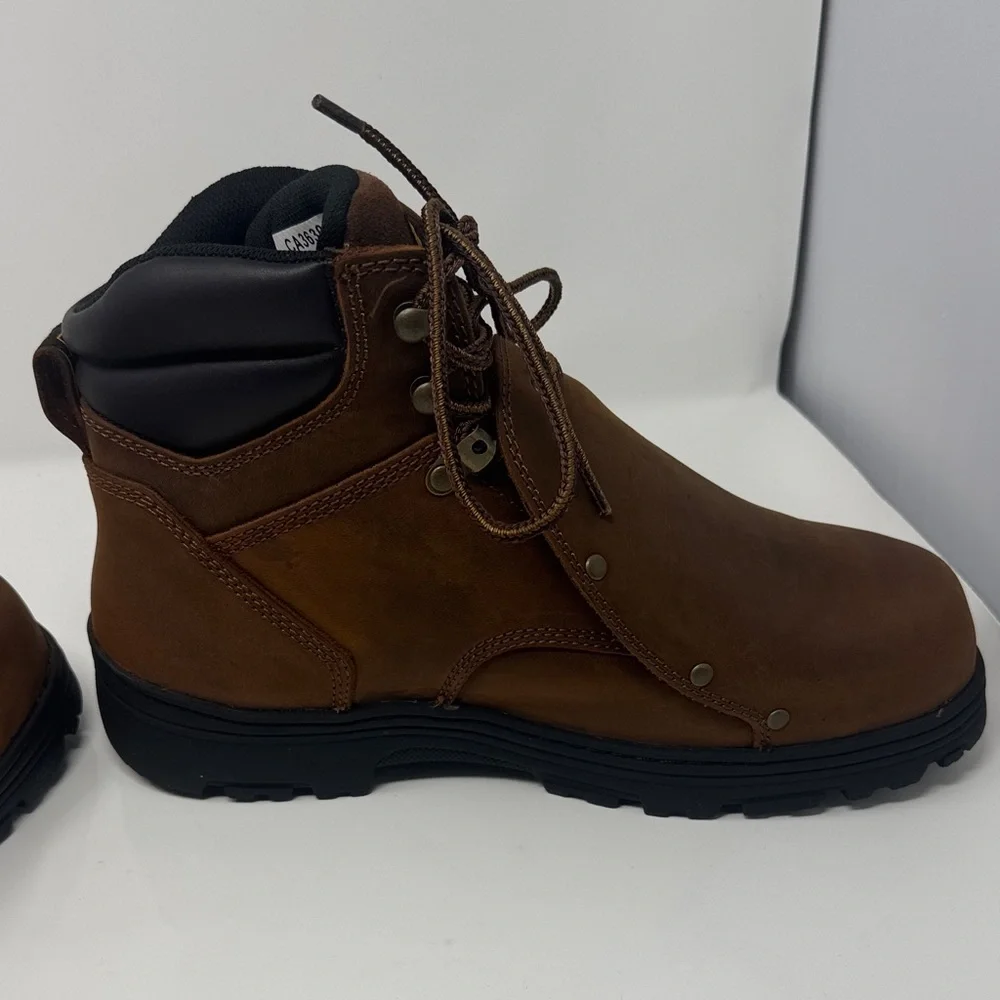 NWT Men's Carolina CA3630 6” external MetGuard Steel Toe Work Book