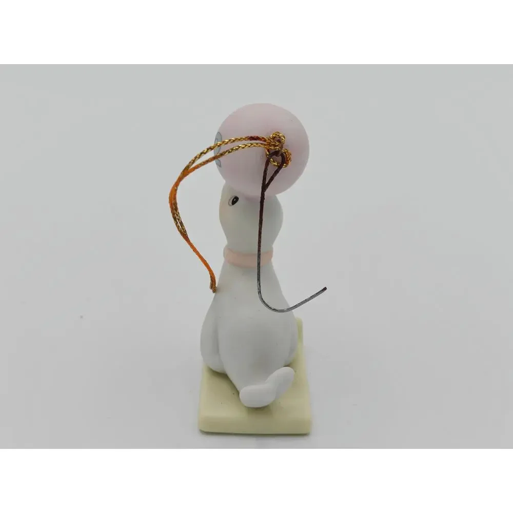 Precious Moments 521094 God Bless You This Christmas Enesco Seal Figurine 1998