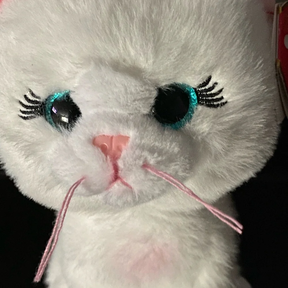 Ty Beanie Boo Amelia the White Kitty Cat