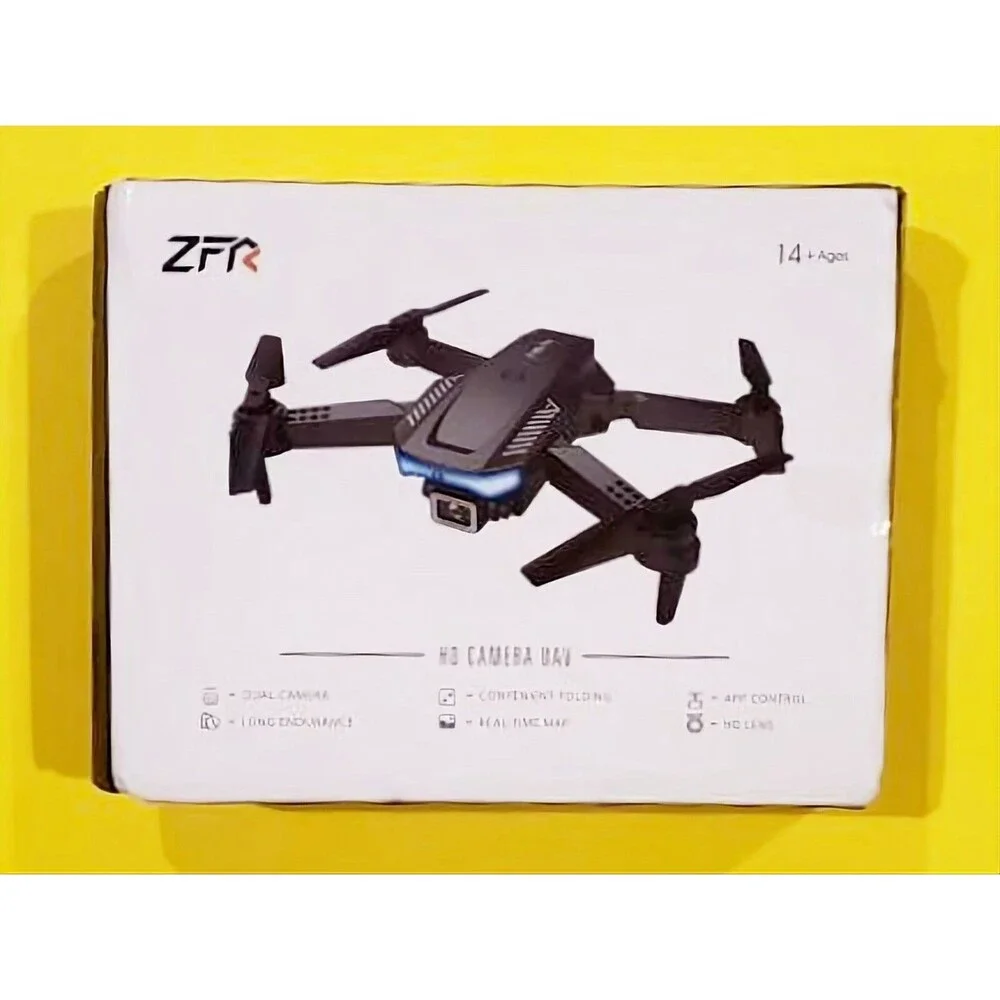 F185 Drone Dual Camera Quadcopter FPV 1080P HD WiFi 100 Meter 4K Foldable NIB