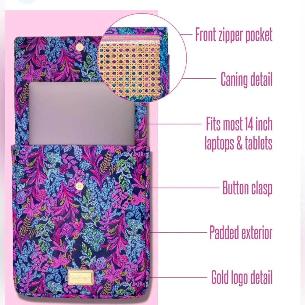 Lilly Pulitzer Leatherette 14