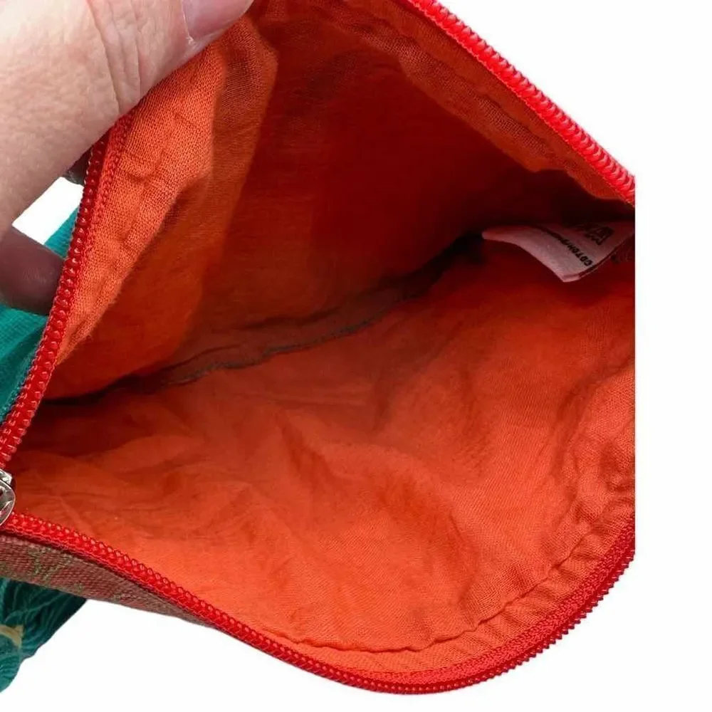 Nature Decouvertes Mandella design orange pouch