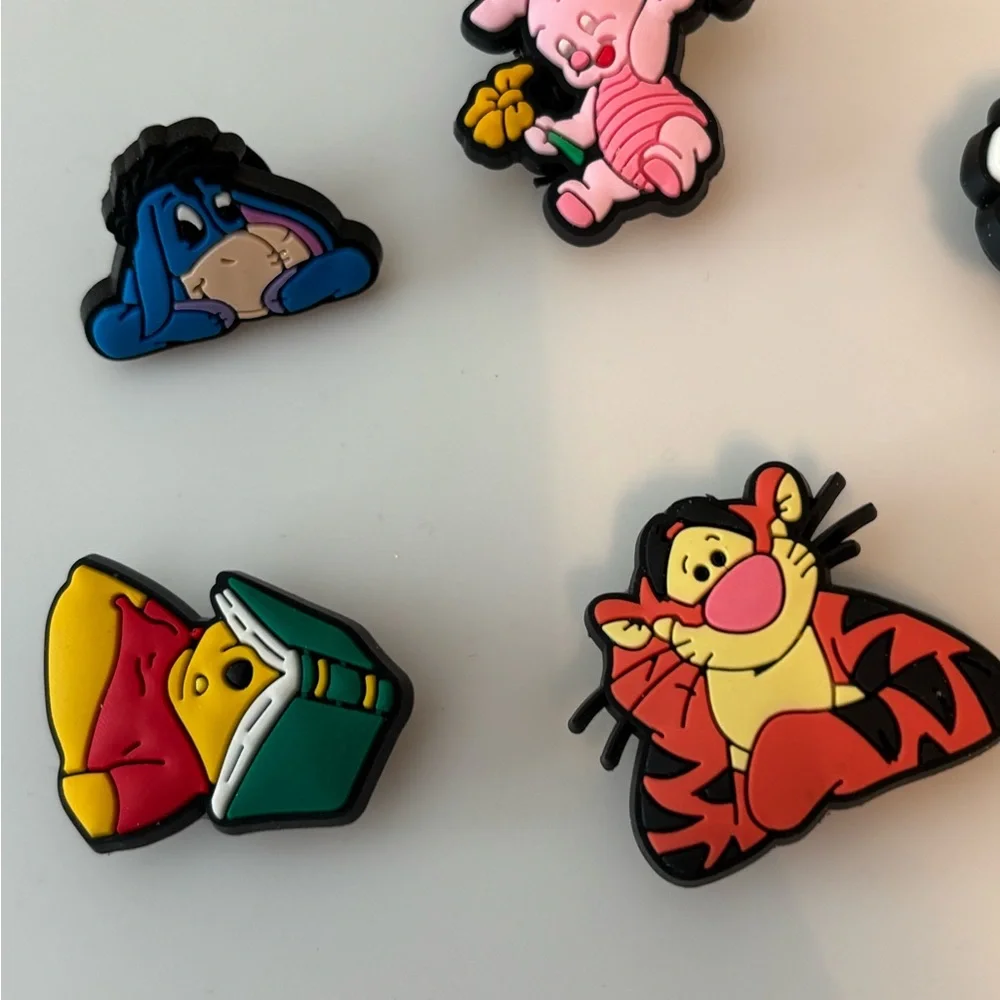 CROCS JIBBITZ Winnie the Pooh Shoe Charms Set of 5