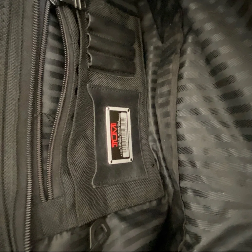 Tumi vintage laptop