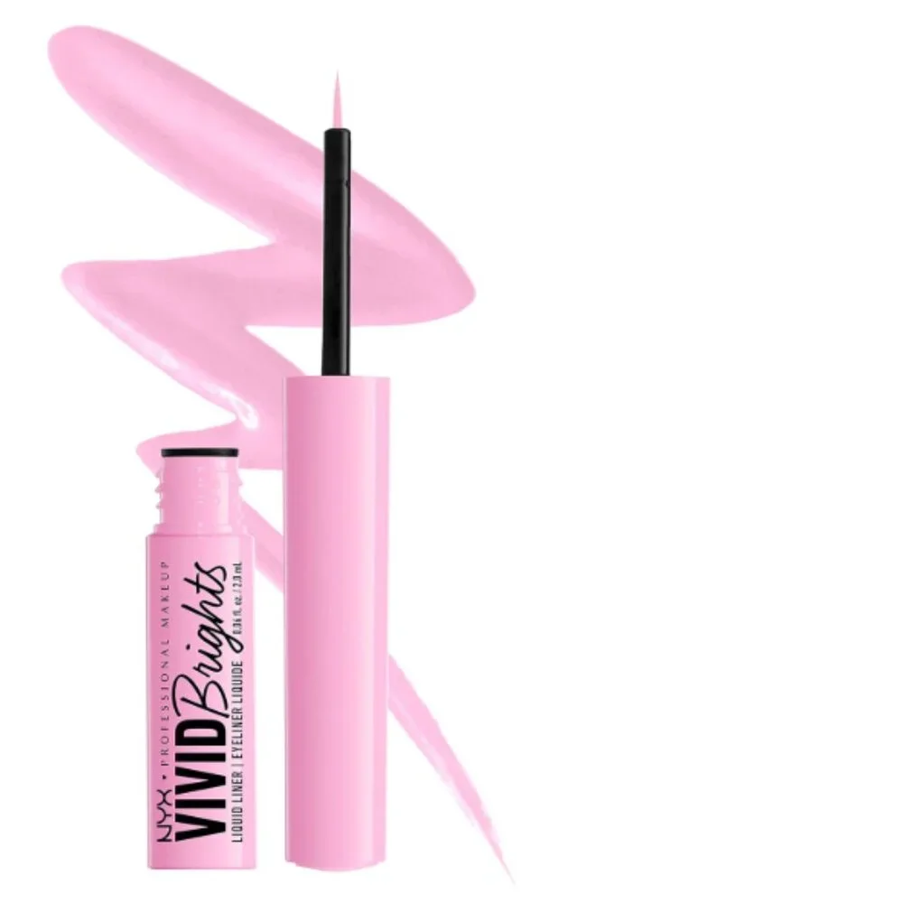NYX PROFESSIONAL MAKEUP Vivid Brights Liquid Liner, - SNEAKY PINK