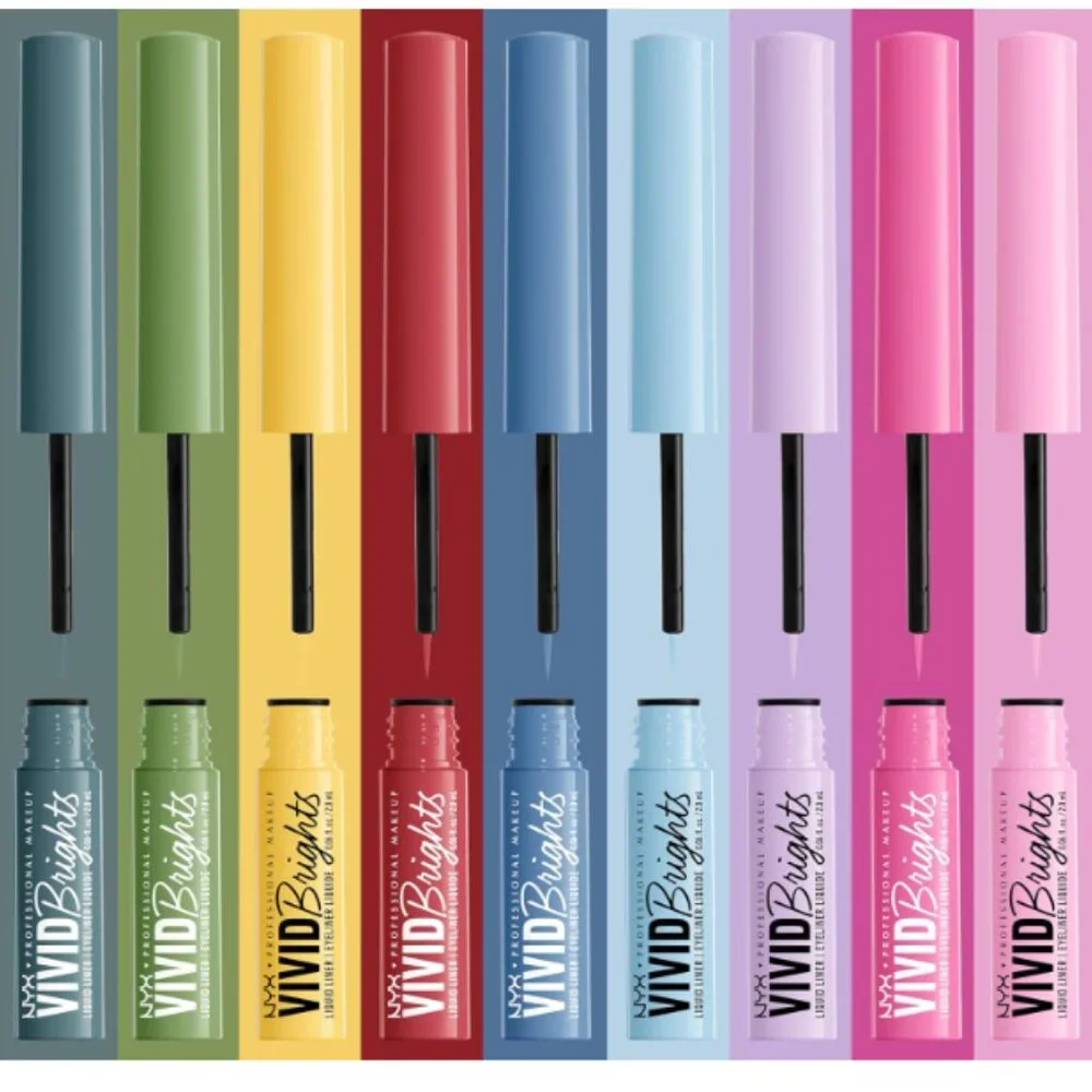 NYX PROFESSIONAL MAKEUP Vivid Brights Liquid Liner, - SNEAKY PINK
