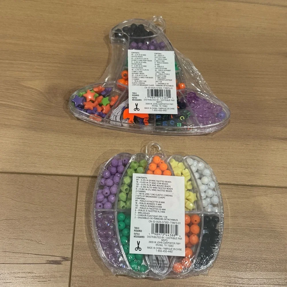 Halloween Bead jewelry bead kit 2 included