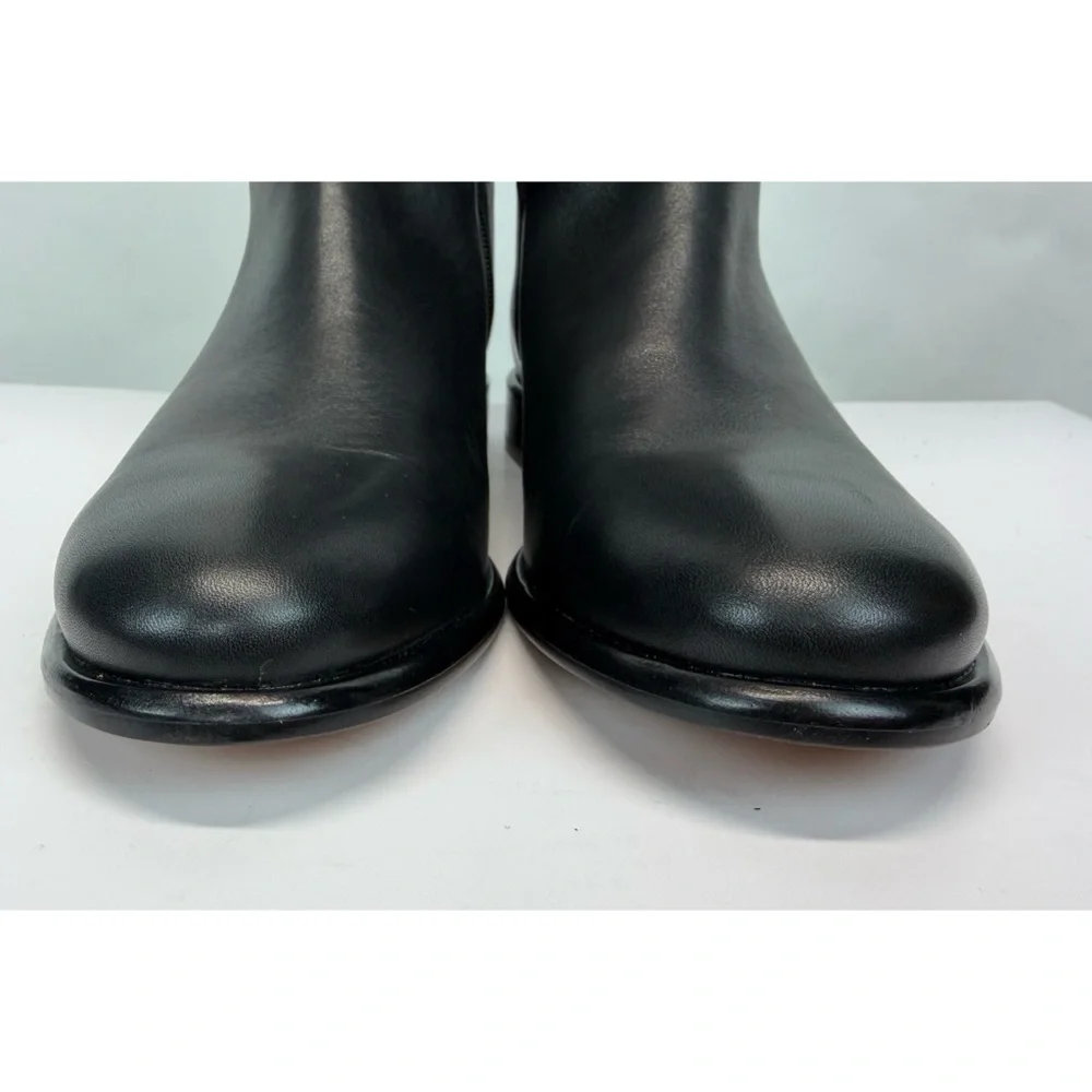 New Vince Cody Over the Knee Boot Black Sz 7.5