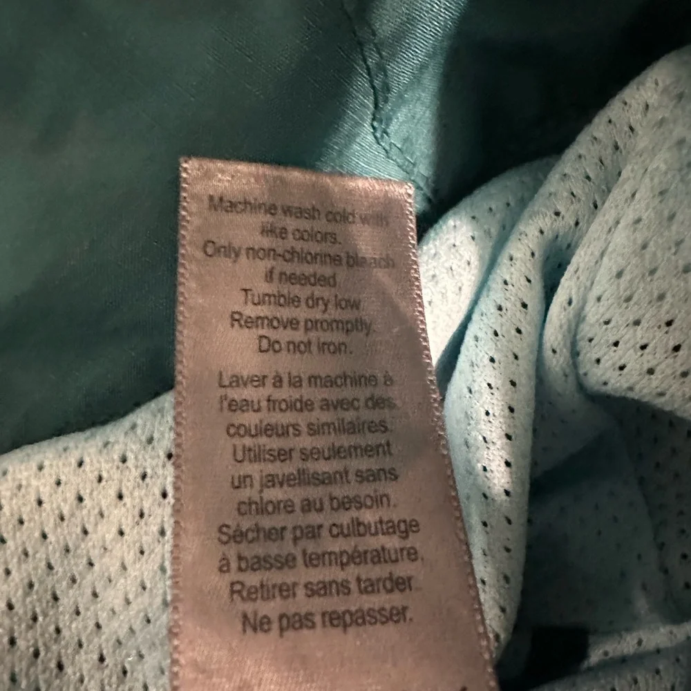 Champion green windbreaker