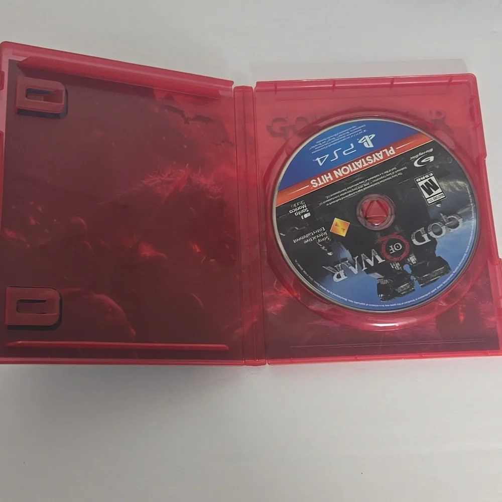 Sony PS4 God of War - Red Case