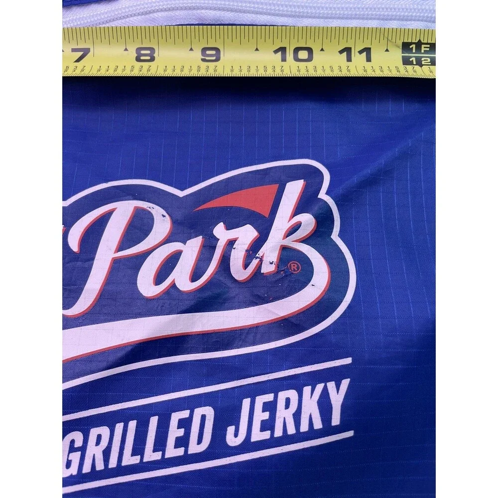 Ballpark Grilled Jerky Drawstring Cinch Tote Bag Backpack RARE PROMO MERCH