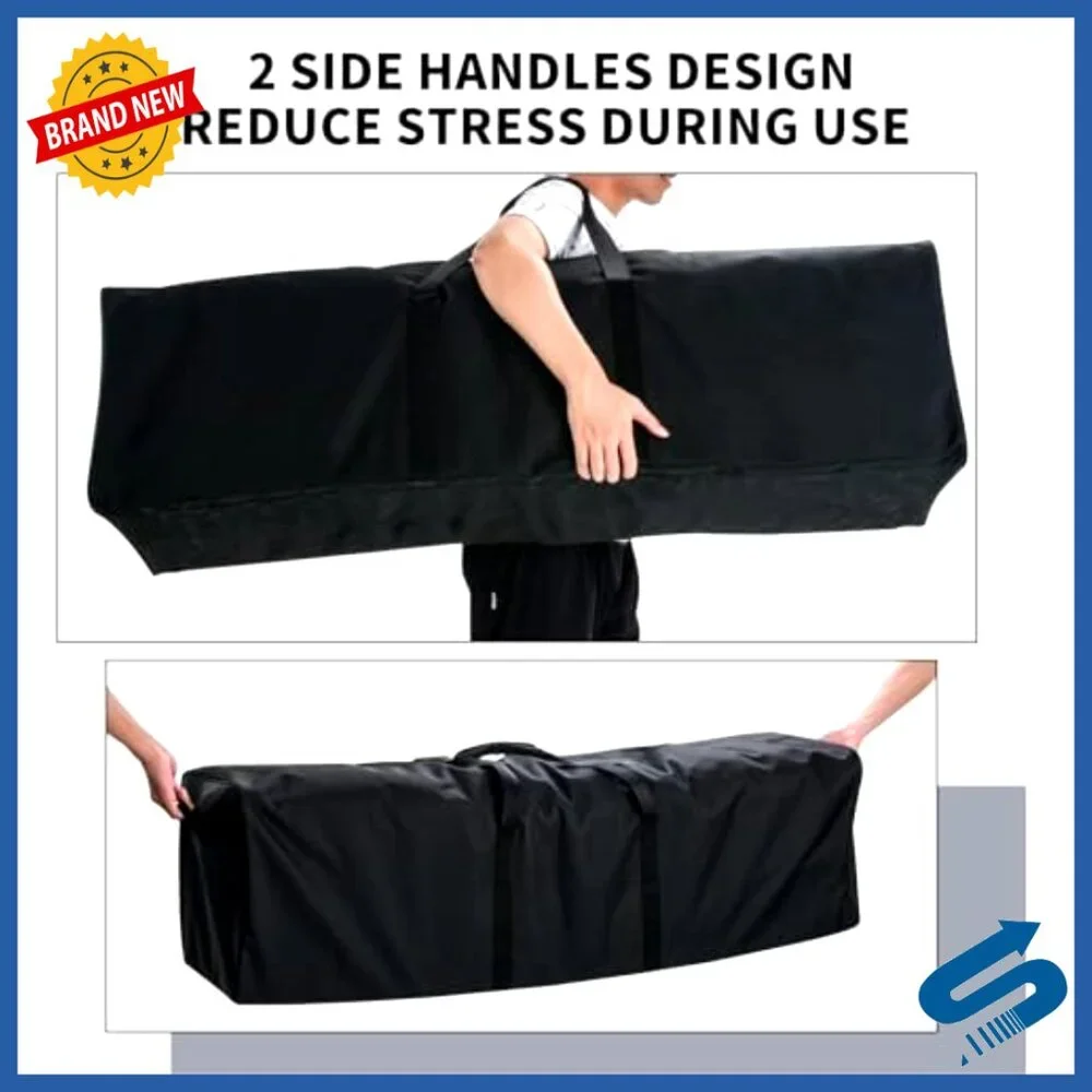 Extra Large Duffle Bag for Travel Sports Gear Storage Lockable Zippers