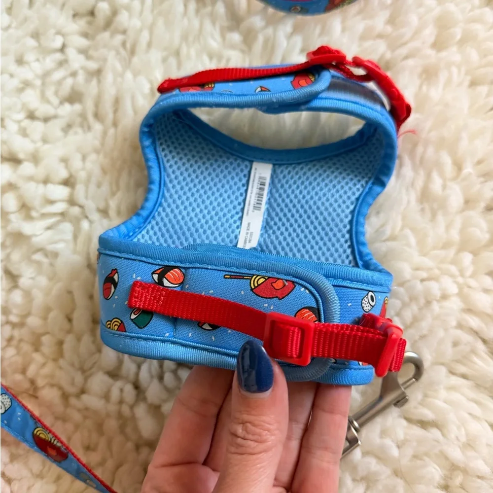 Sushi pet Harness with Leash
