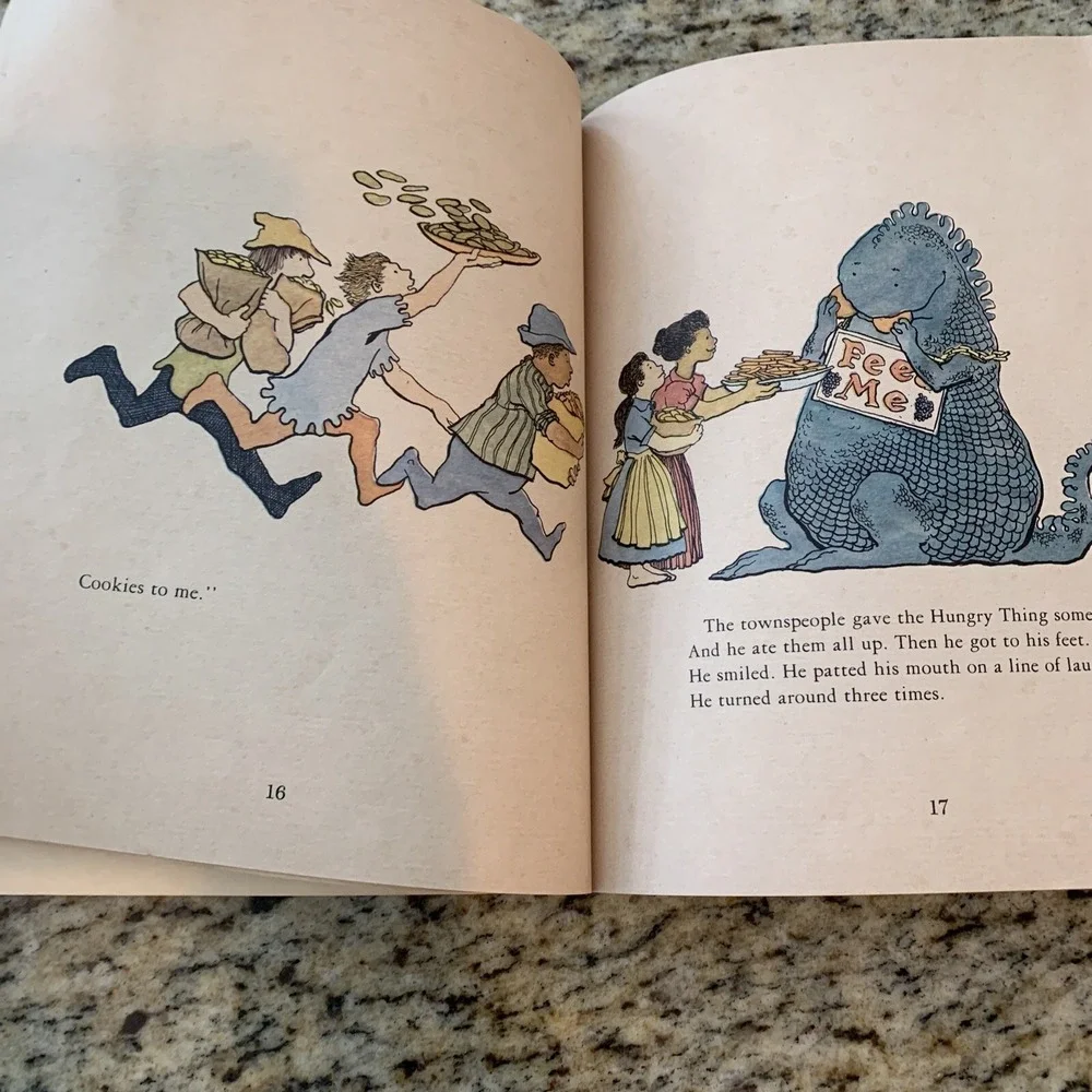 The Hungry Thing By Jan Slepian And Ann Seidler Pictures By Richard E. Martin