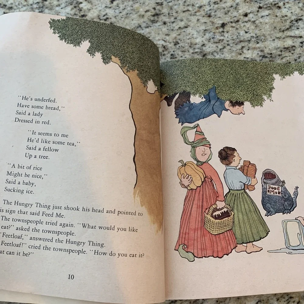 The Hungry Thing By Jan Slepian And Ann Seidler Pictures By Richard E. Martin