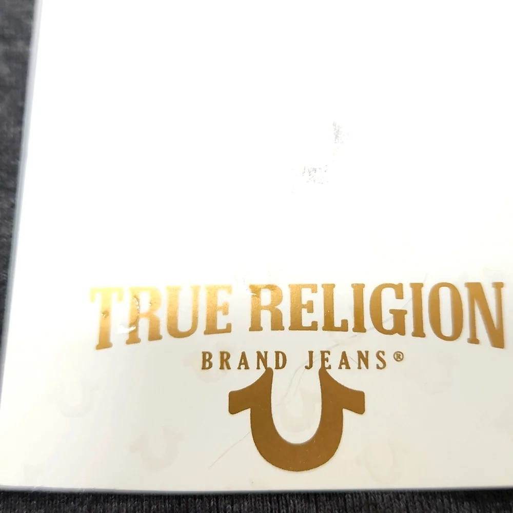 TRUE RELIGION DARK GREY (CHARCOAL) MEDIUM TSHIRT