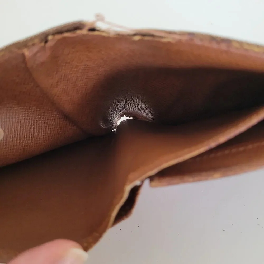 Louis Vuitton tears coin wallet