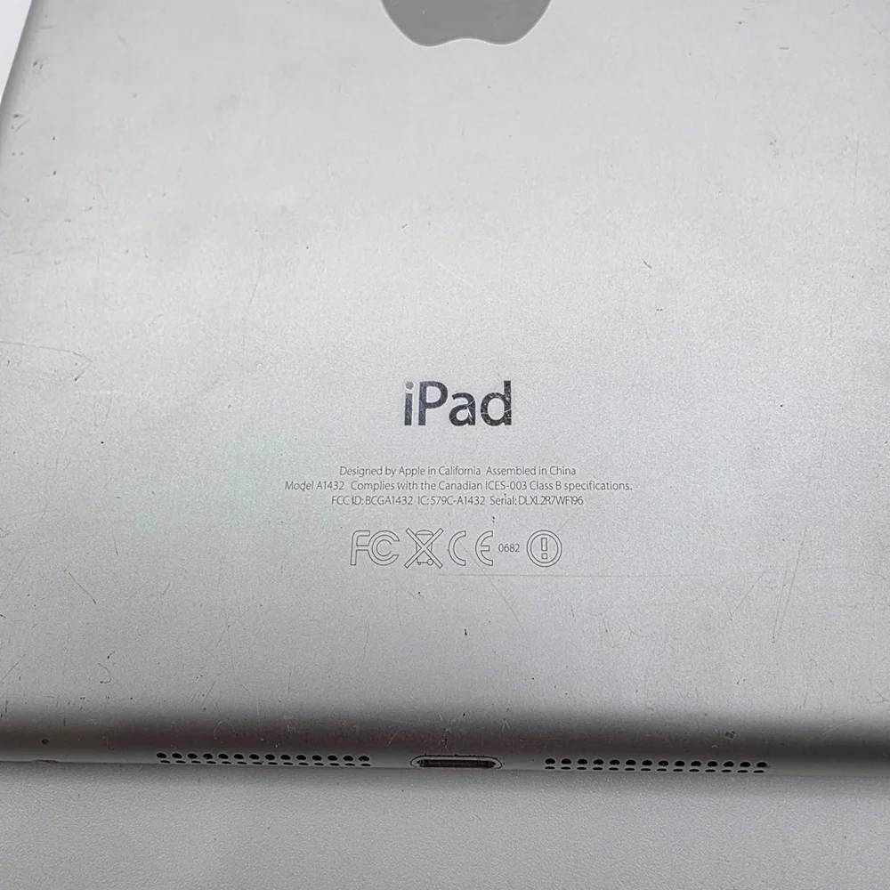 Apple Tablet with White Frame