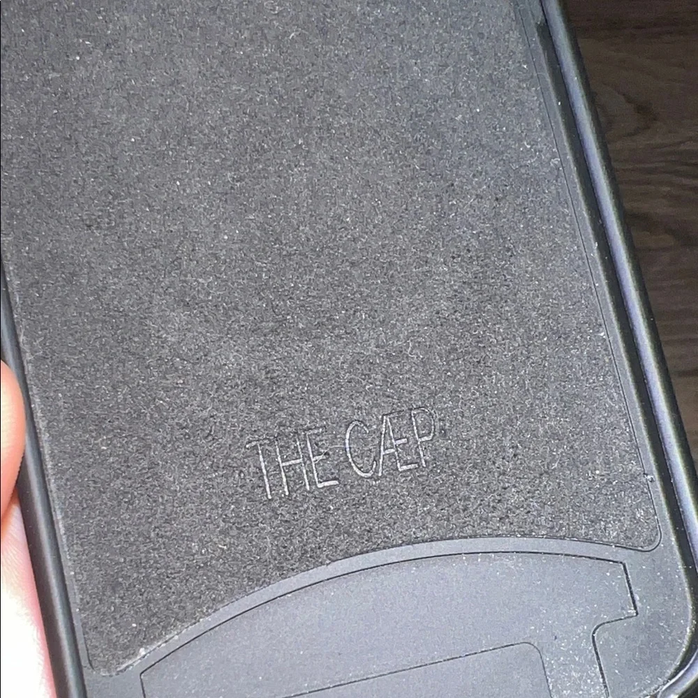 THE CAEP Black Phone Case (iPhone 13 pro)
