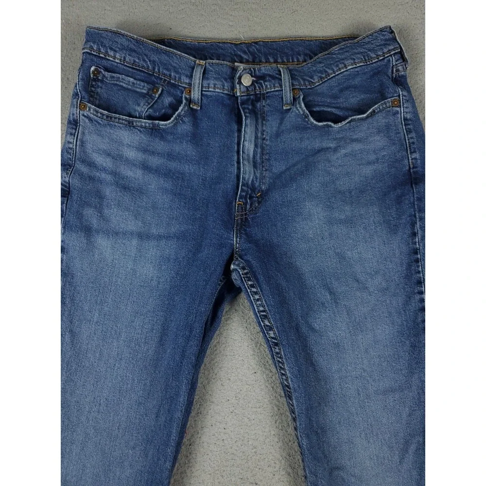 Levis 514 Jeans Mens Size 36x30 Blue Casual Straight Leg Denim Pants