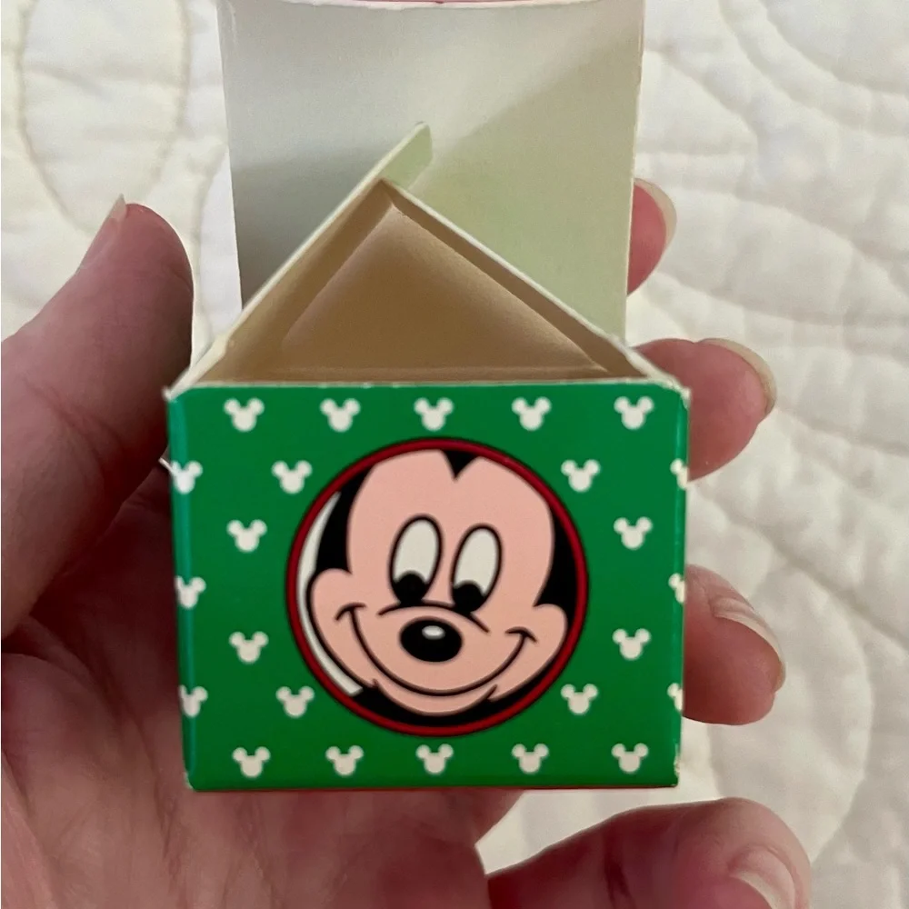 NIB vintage 1990 Avon Mickey Mouse clip on earrings set of 6 pairs party favors