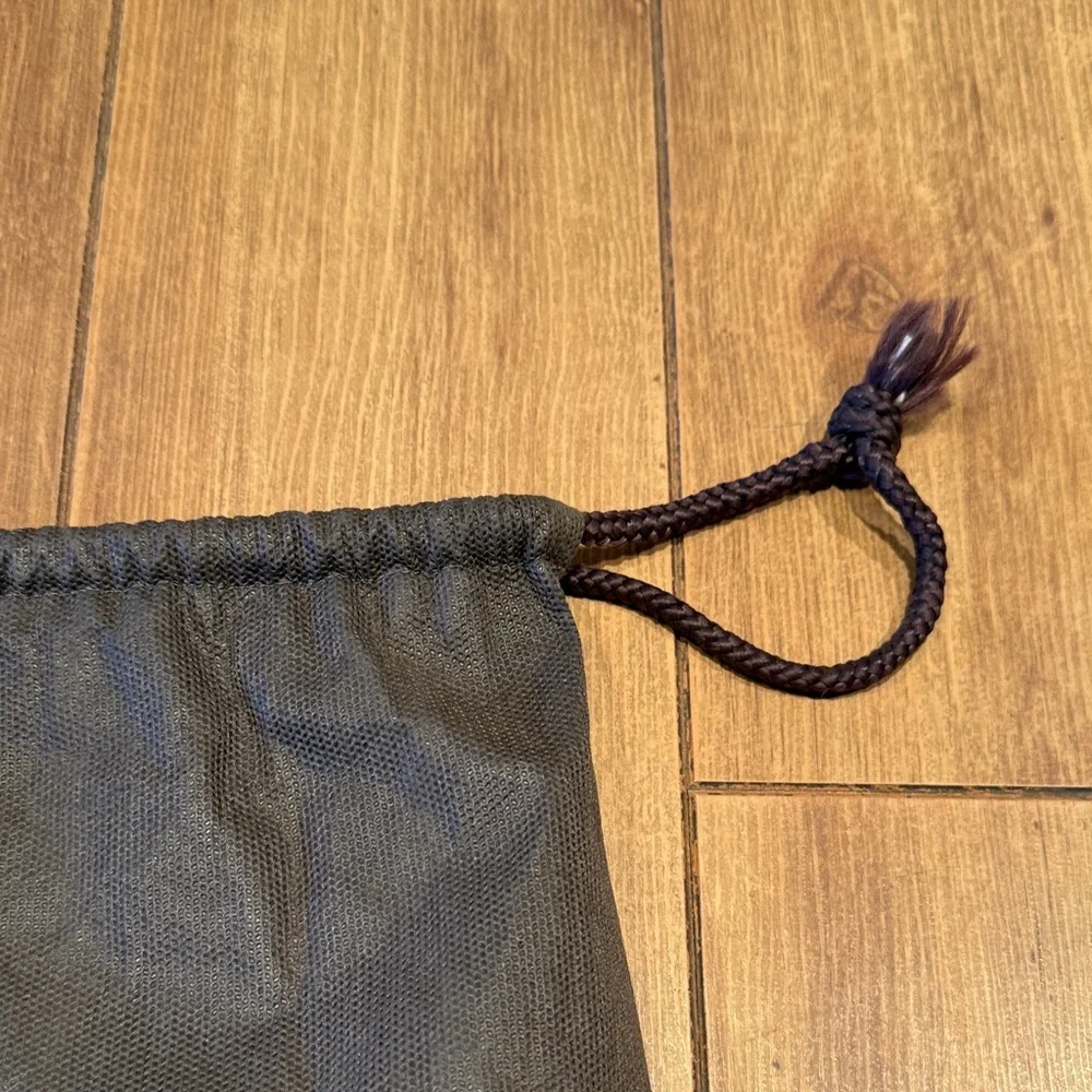 Andrianna Shamaris Brown Drawstring Dust Bag