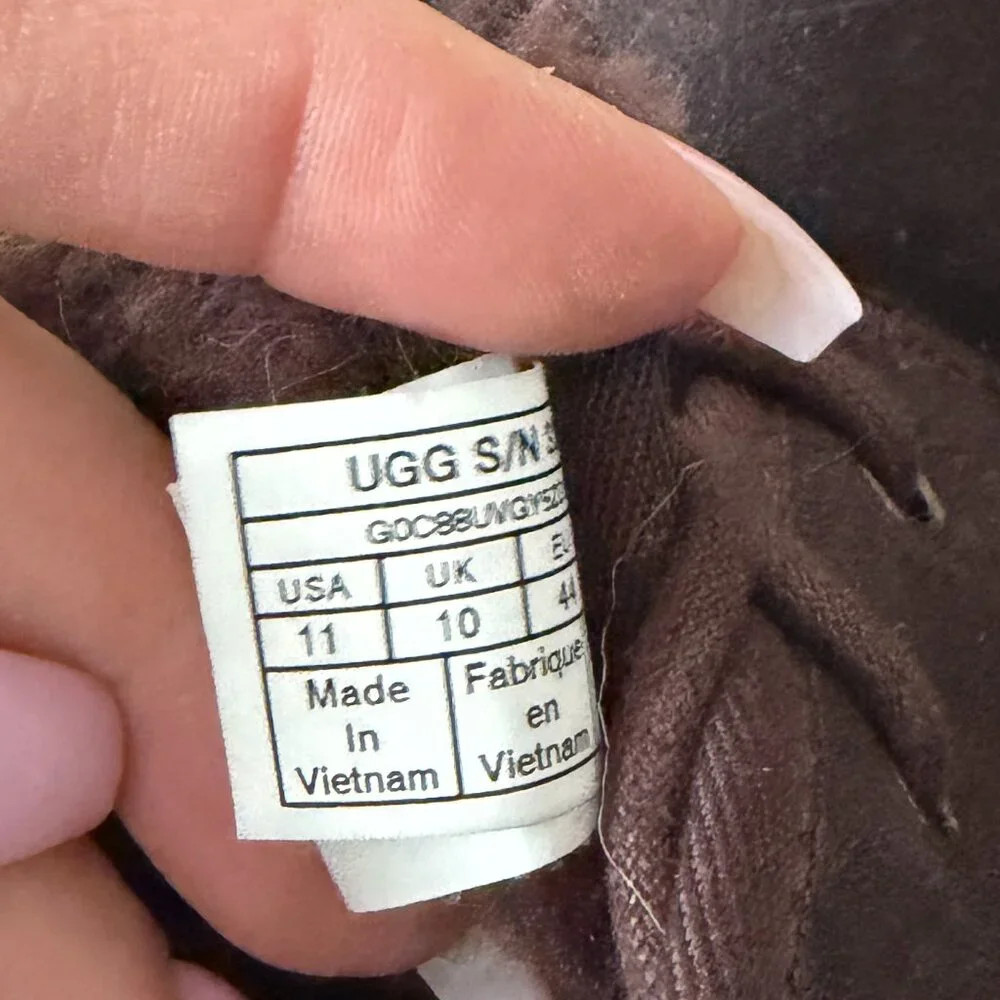 UGG wear gently