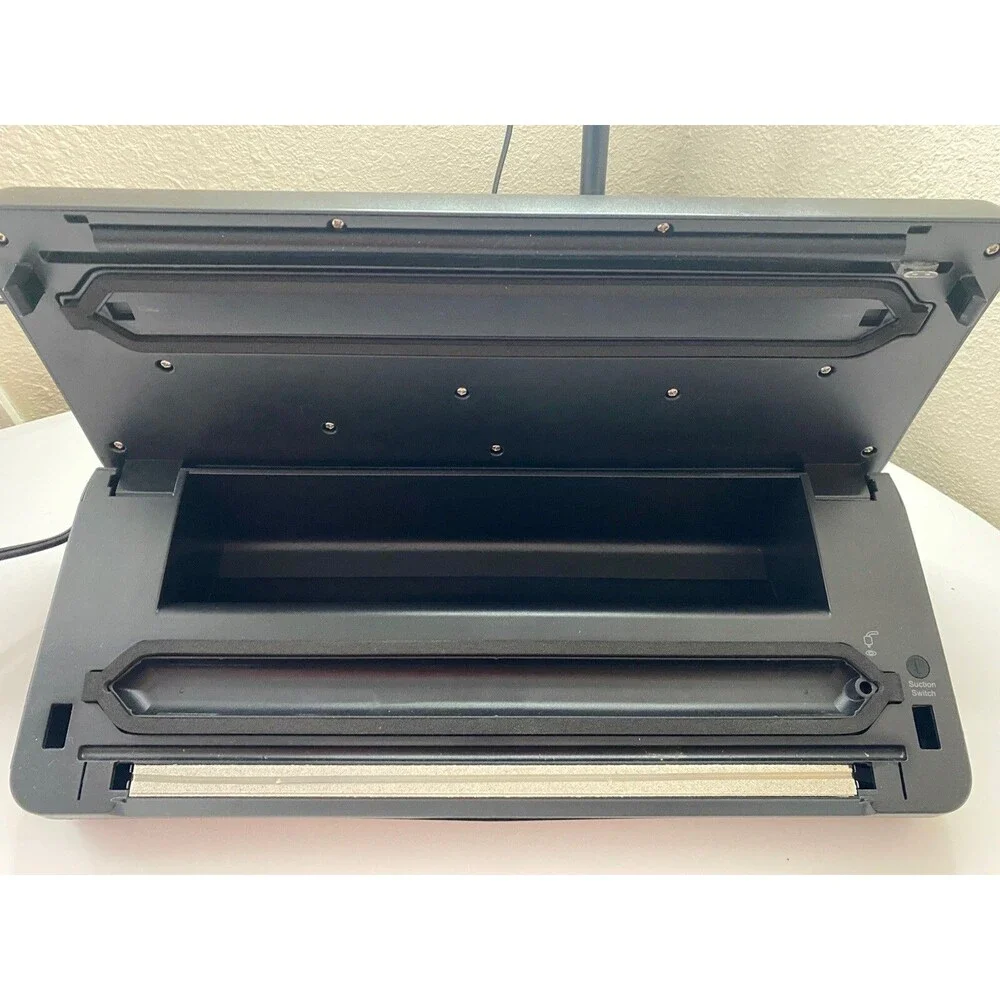 Amazon Basics Vacuum Seal Machine Black Dry Moist Food Saver