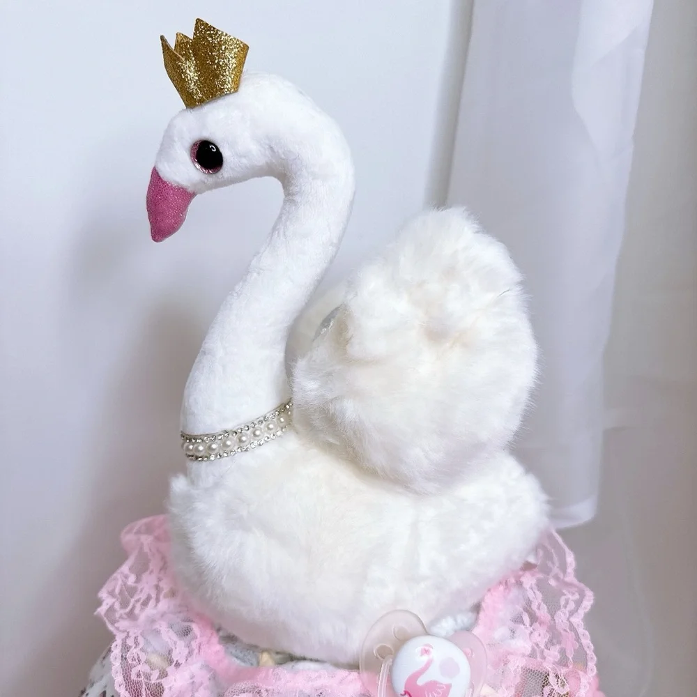 Handmade beautiful swan
