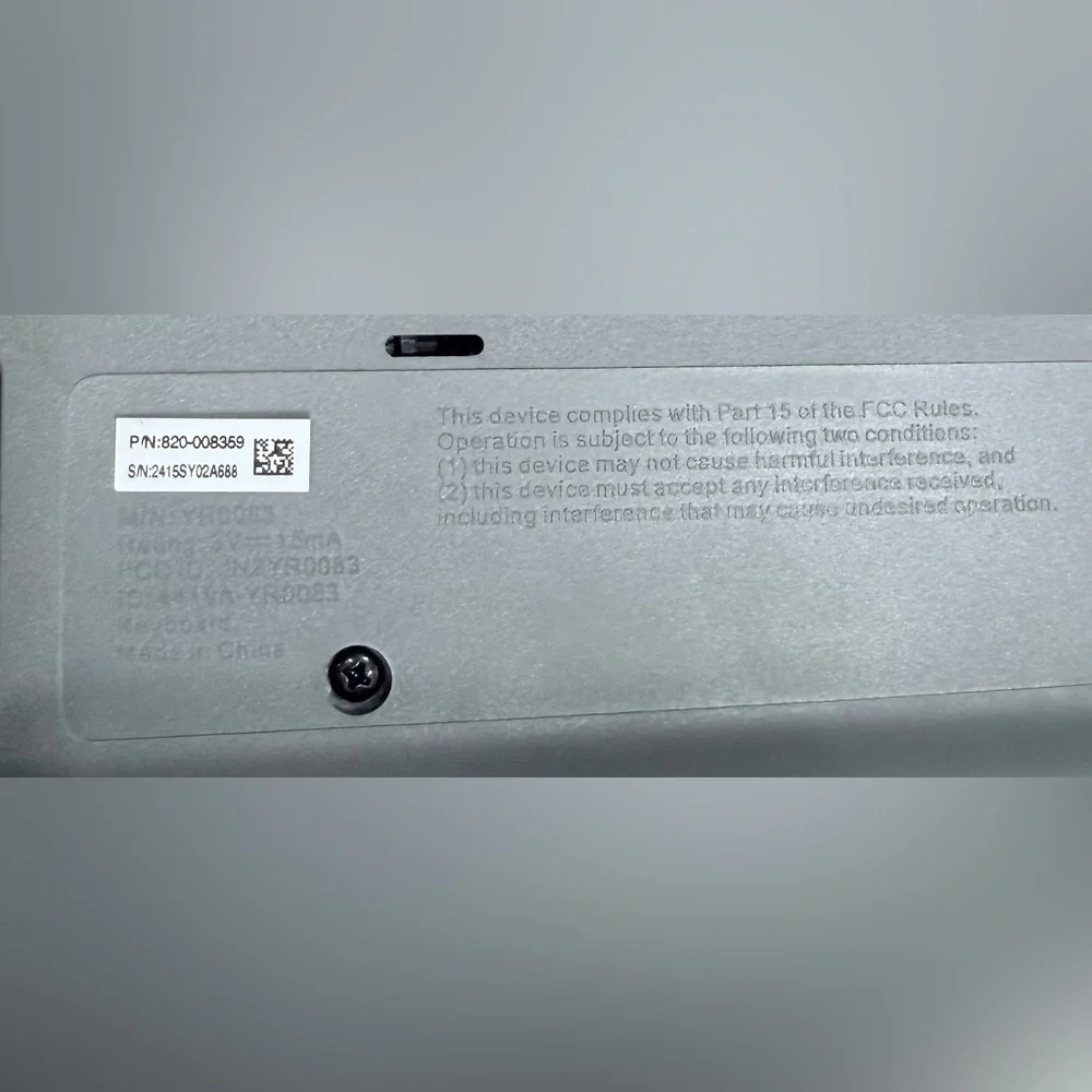 Logitech wireless keyboard