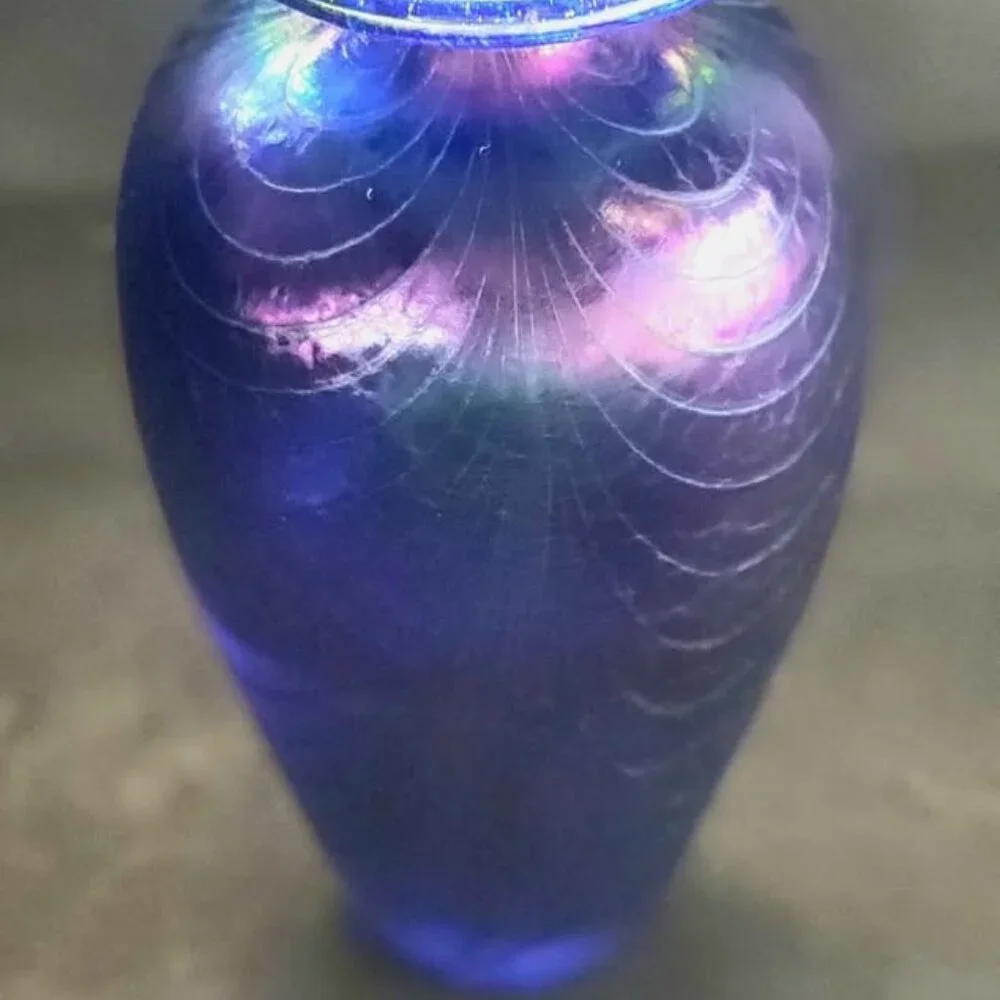 Robert Held Art Glass Bud Vase - Signed