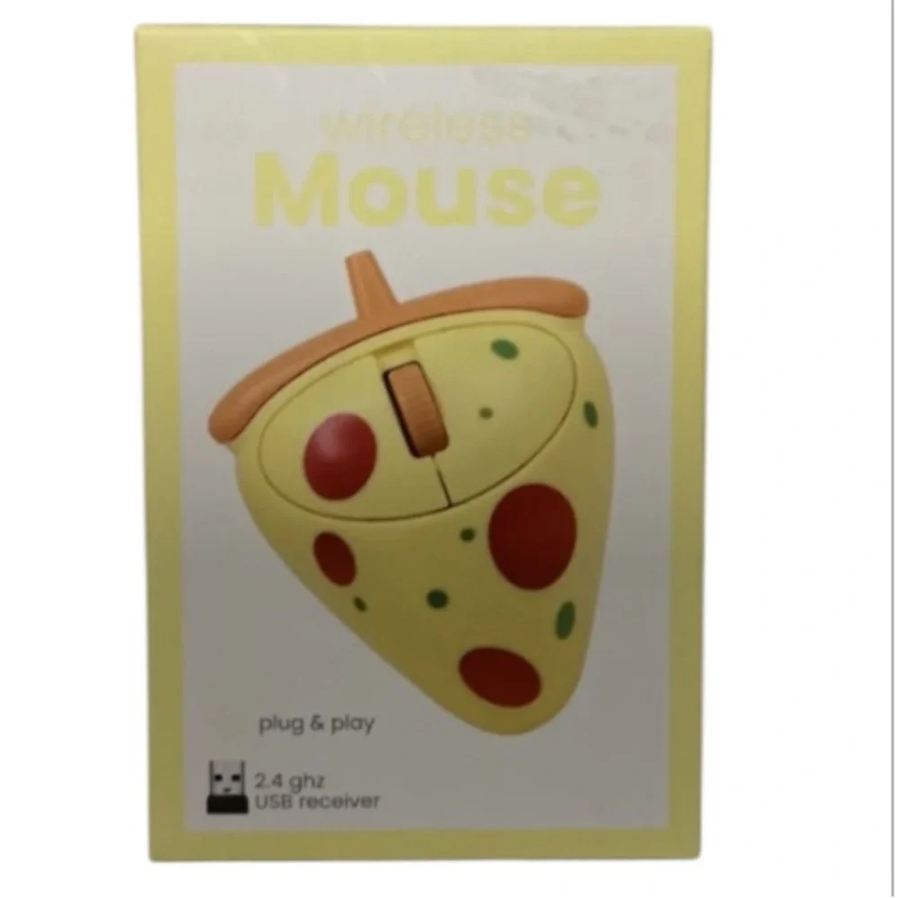Wireless Pizza Slice Mouse NEW IN BOX