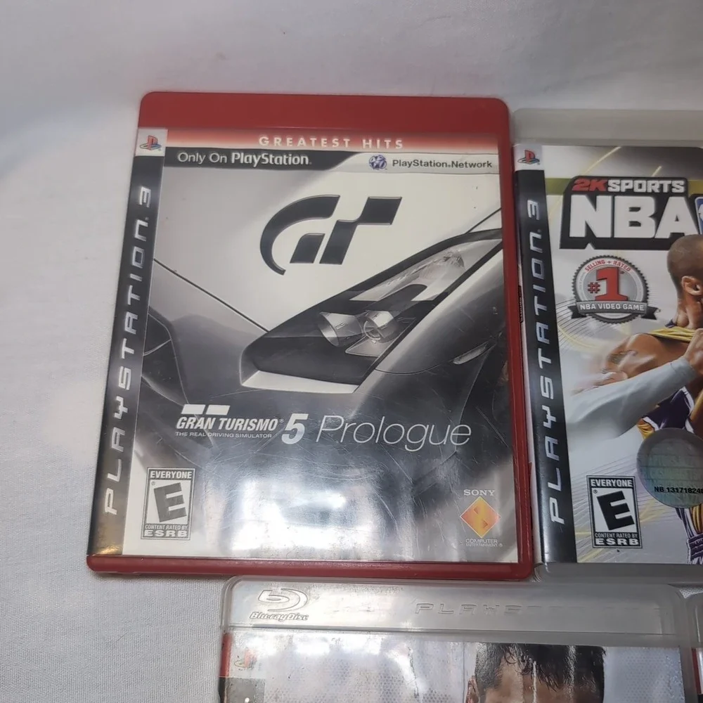 UFC Undisputed 2009, Gran Turismo 5, Fight Night Rnd 3, Nba 2k10 & 12, PS3 Games