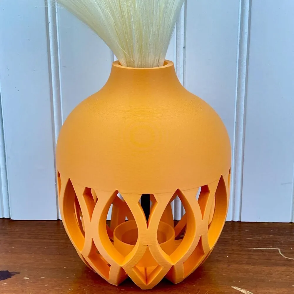 Modern Vase, The Kova Short Vase,Dried Flowers, Bookshelf Table Decor
