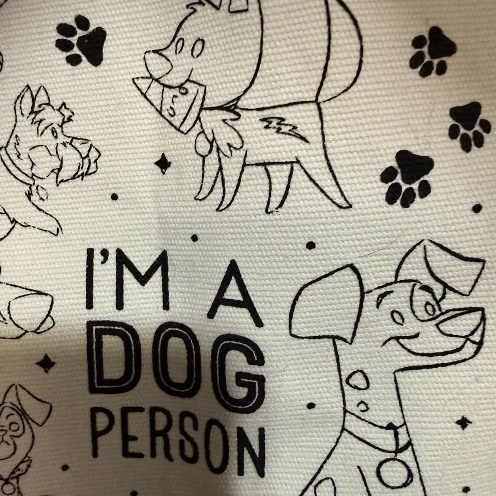 Disney Black and White Dog Carrier Tote