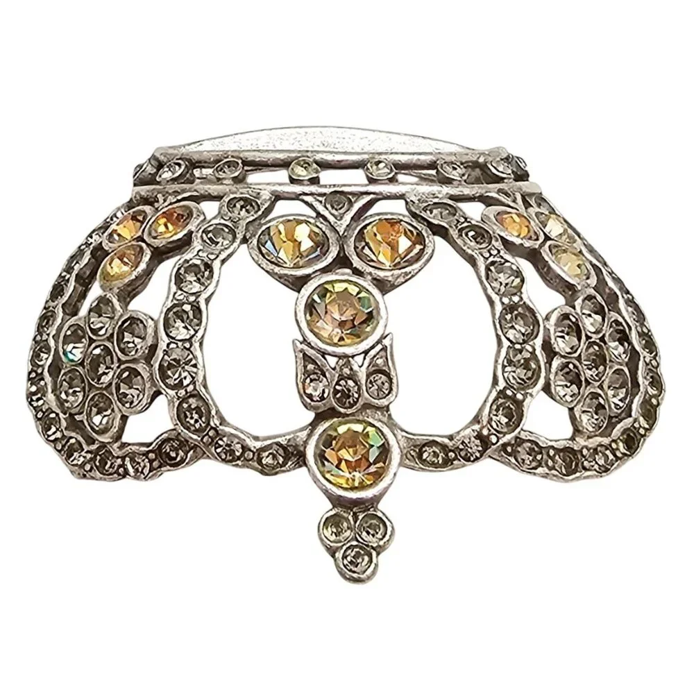 Anne Klein metal jewelry open