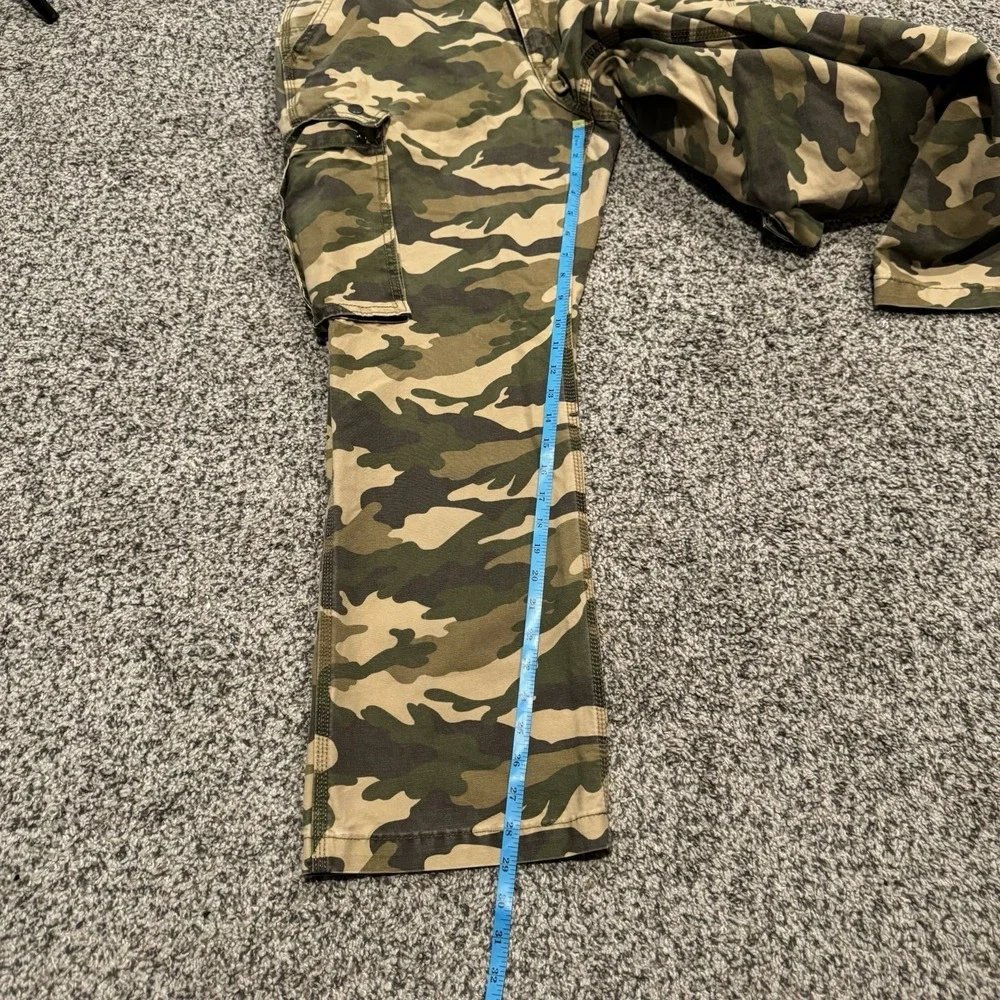 Carhartt Pants Mens 36x30 Camouflage Carpenter Cargo Relaxed Fit Hunting Camo