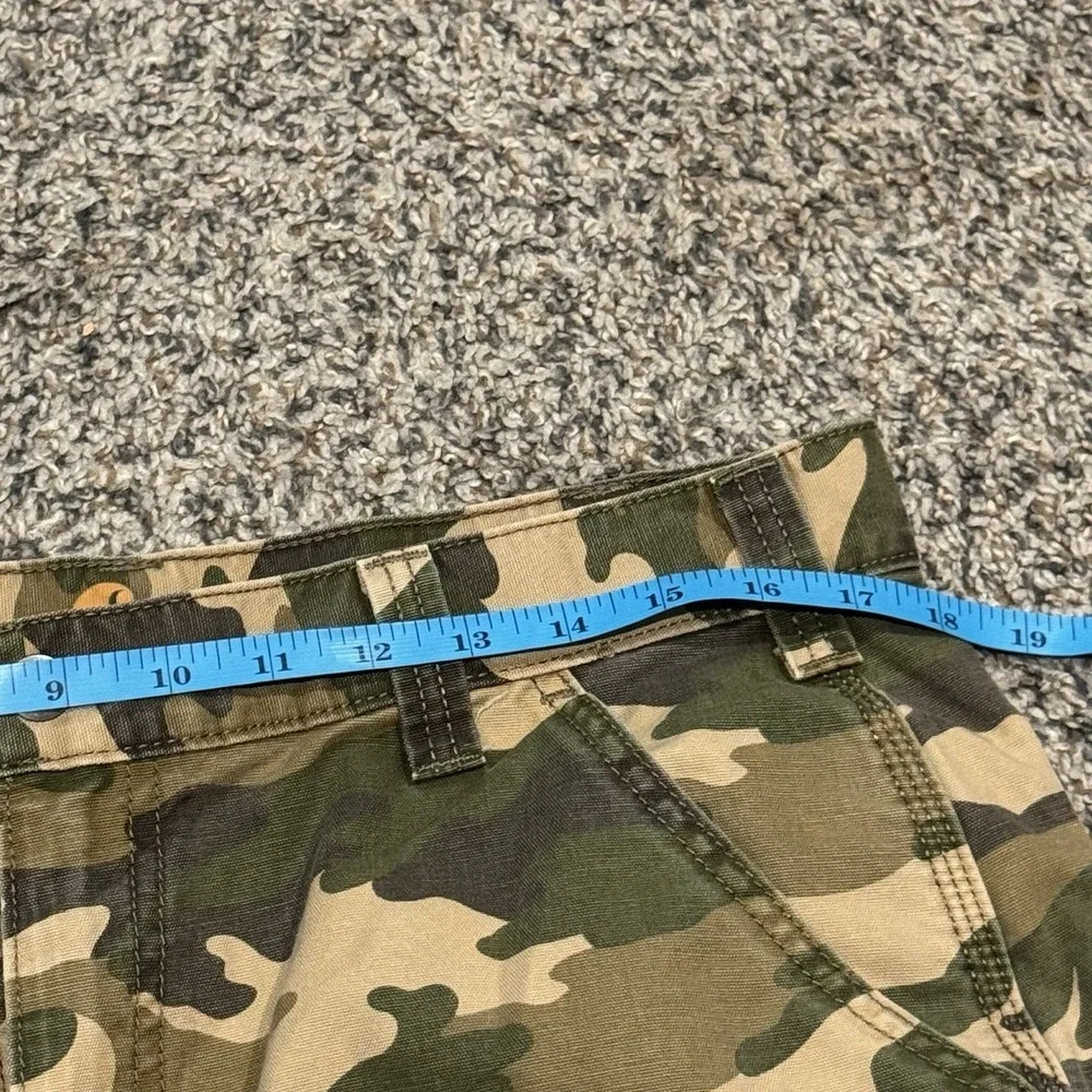 Carhartt Pants Mens 36x30 Camouflage Carpenter Cargo Relaxed Fit Hunting Camo