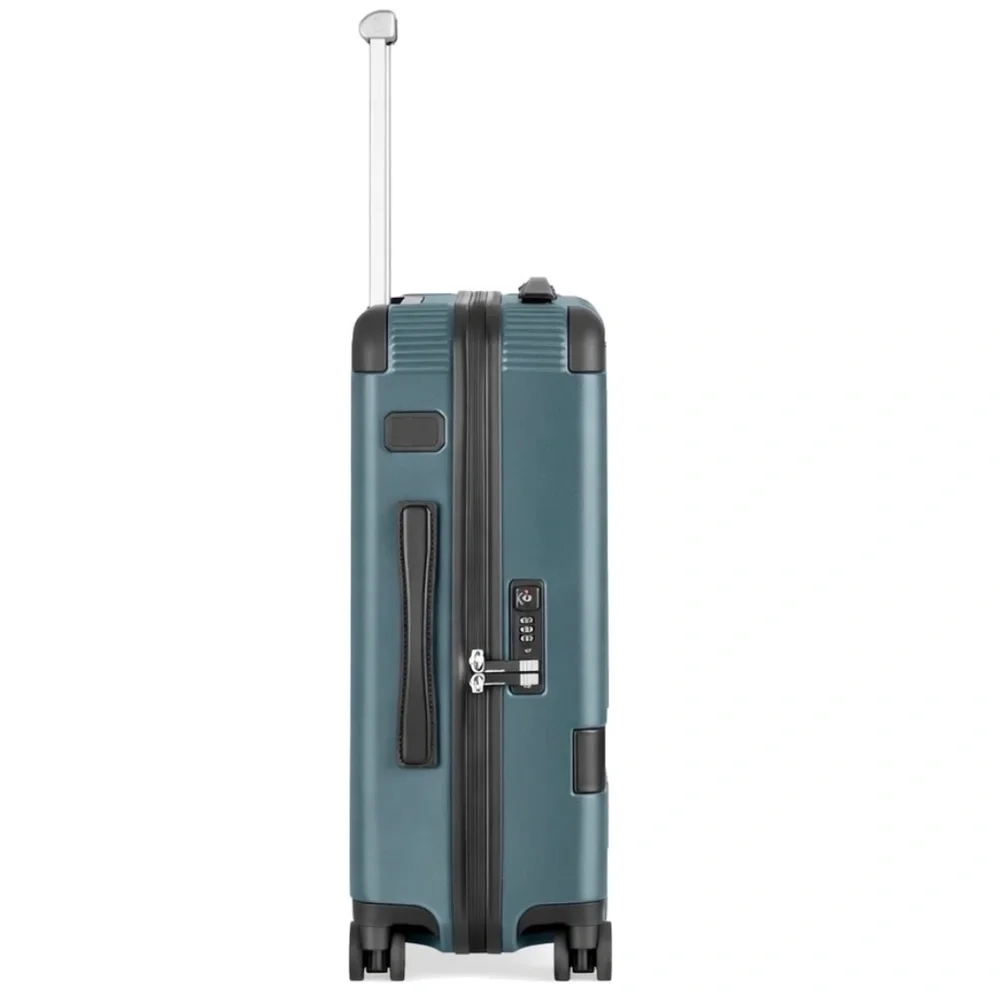 Montblanc Cabin Trolley Light Compact 21” Carry-On Avio Blue Polycarbonate New