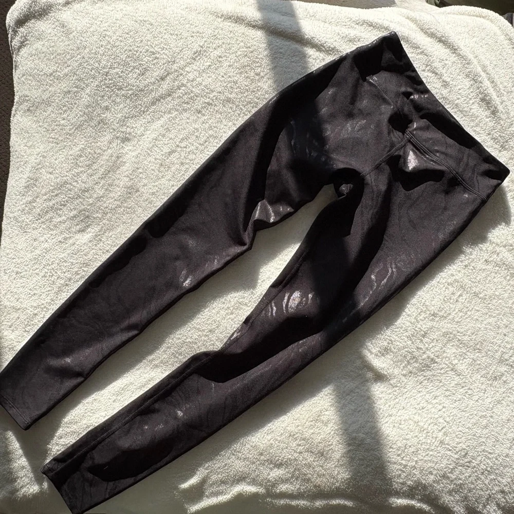 Lot of 3 Zella Girl Leggings XL 14/16 Black Blue Grey Athleisure