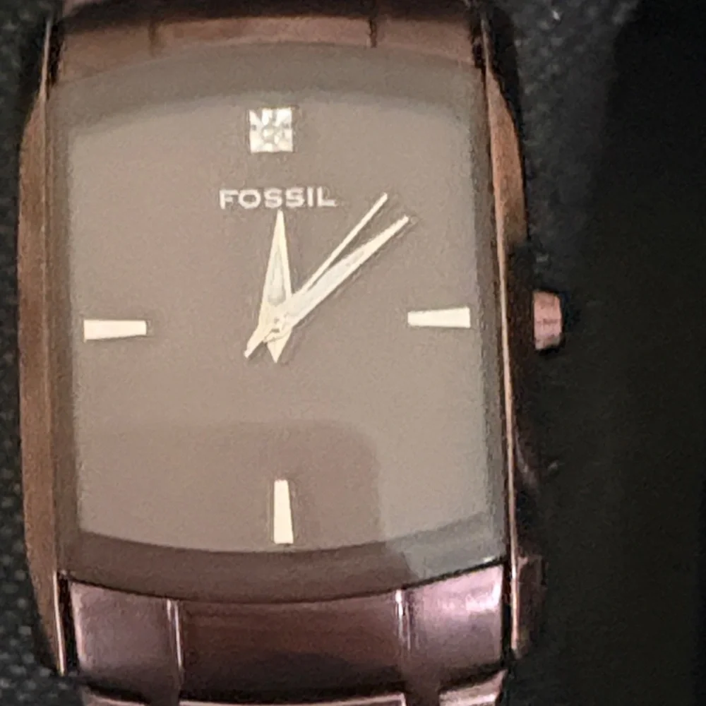 Fossil Men's Dark Brown and Black Watch