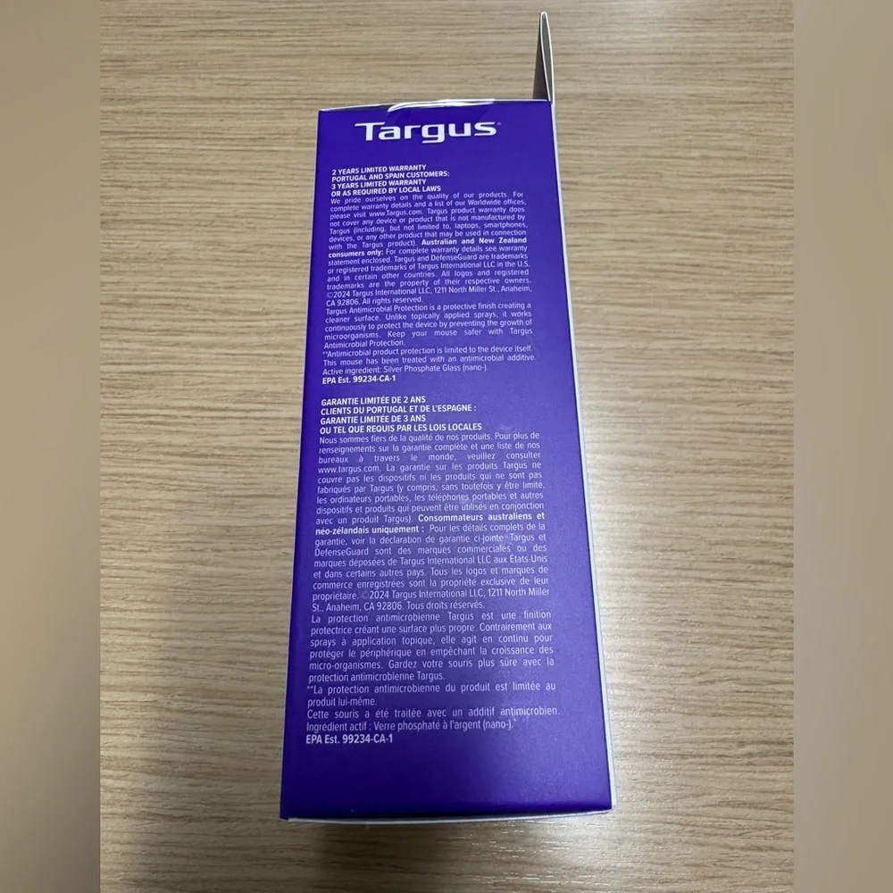 Targus 128 new includes