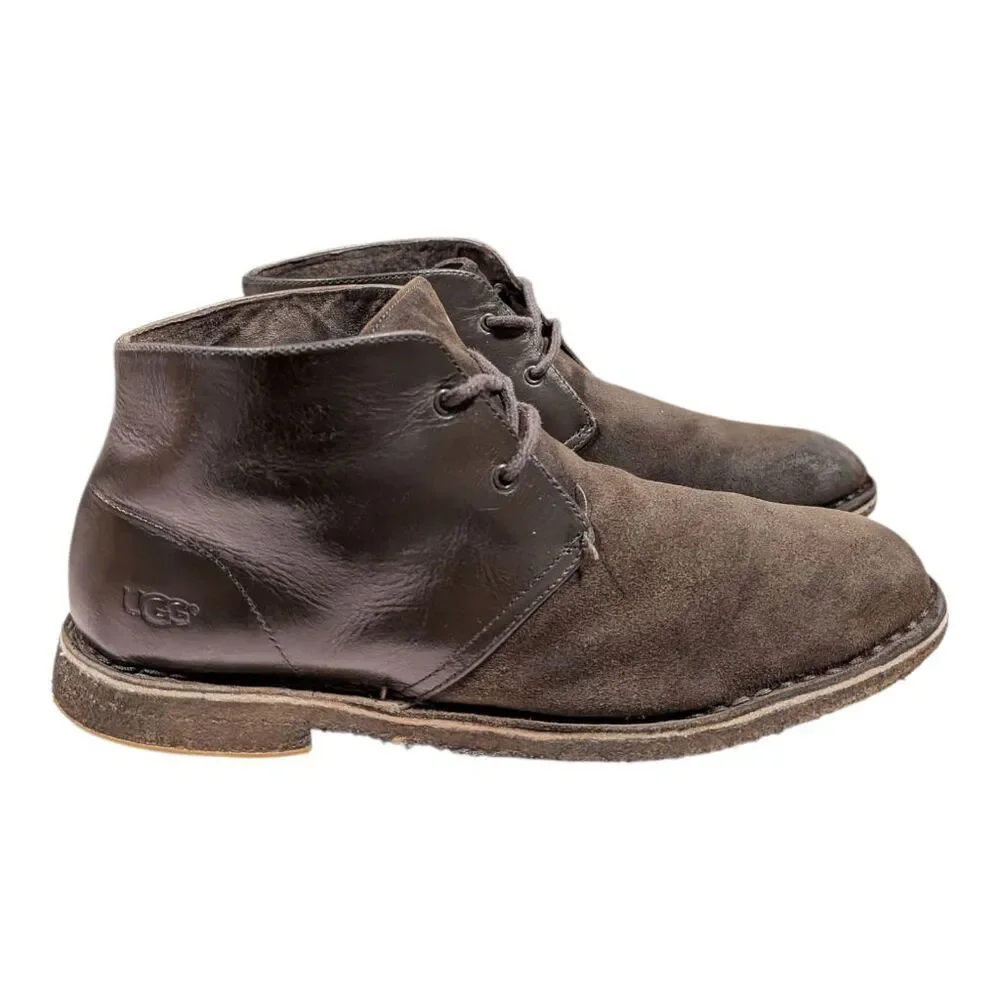 UGG Leighton Lace-Up Chukka Boot Size 11