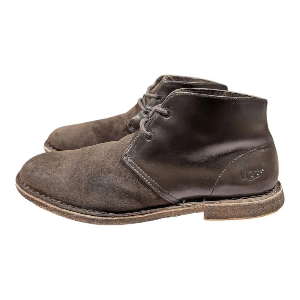 UGG Leighton Lace-Up Chukka Boot Size 11