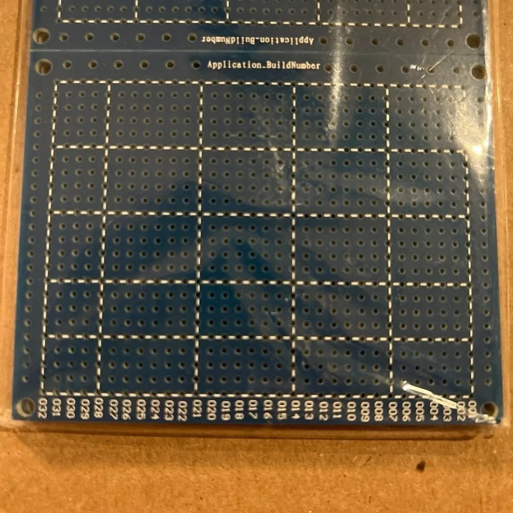 Unbranded PCB Prototype Board 6 Pack 7x9cm Blue New Soldering Arduino Kit DIY