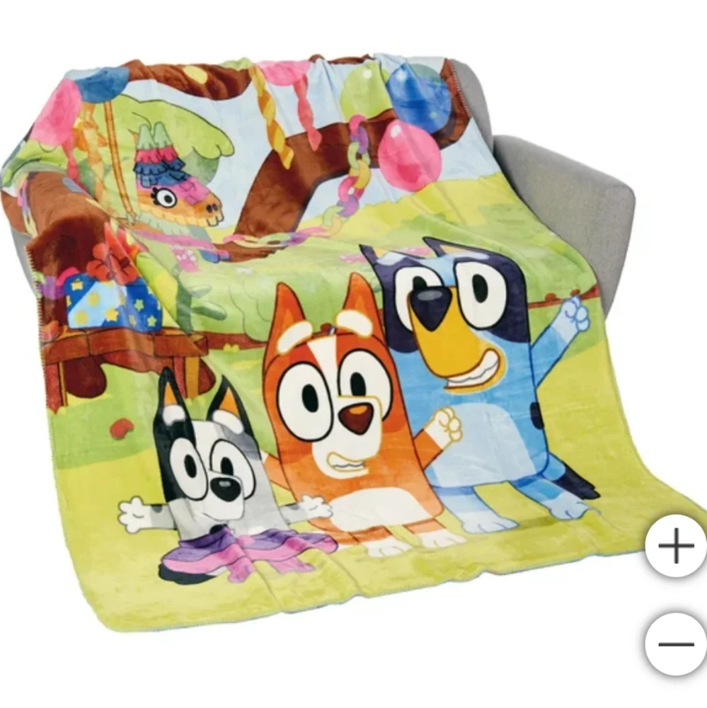 Character Youth Throw, new, Bluey