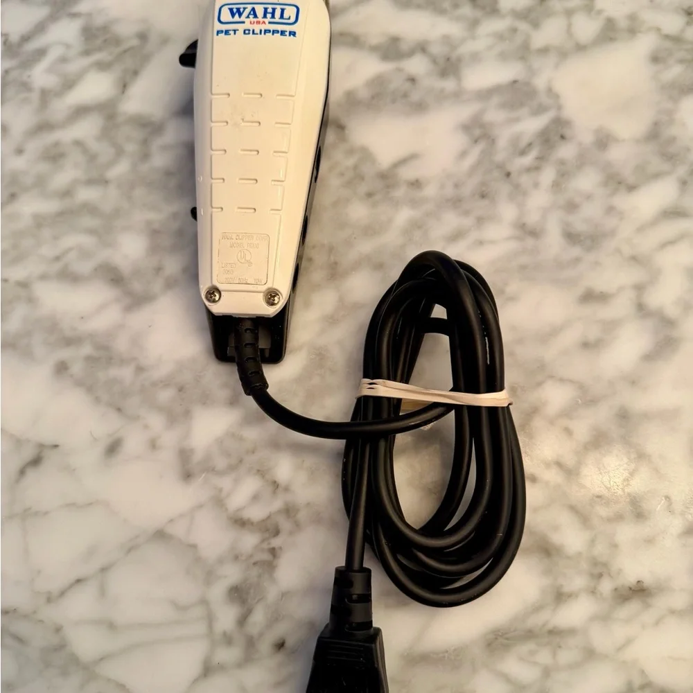 Wahl Precision Pet Clipper USA Model PCMC 120V 12W White Tested Working professi