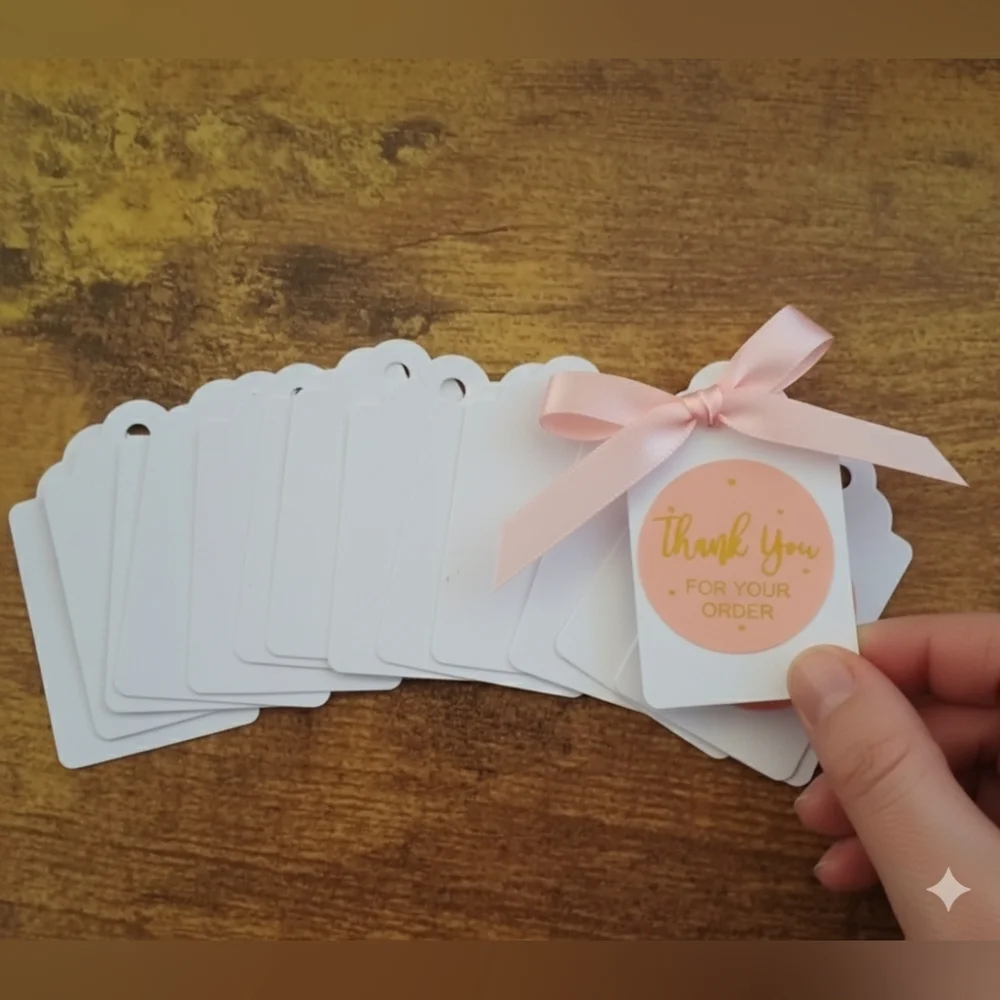 25 Blank tags