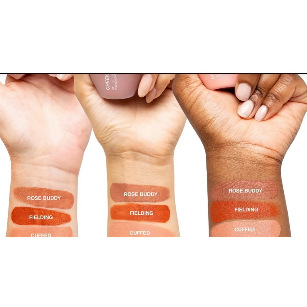 New Freck Beauty Cheekslime Lip + Cheek Tint Fielding, soft rust shade