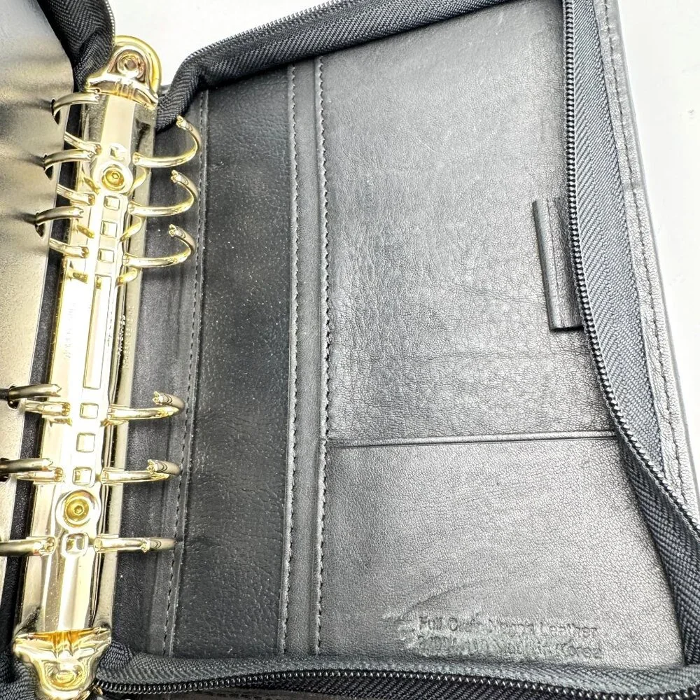 Franklin Covey zipper closure